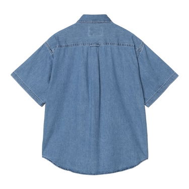 Košeľa Carhartt WIP Carhartt WIP Lucas Short Sleeve Shirt Modrá | I034575_9, 3