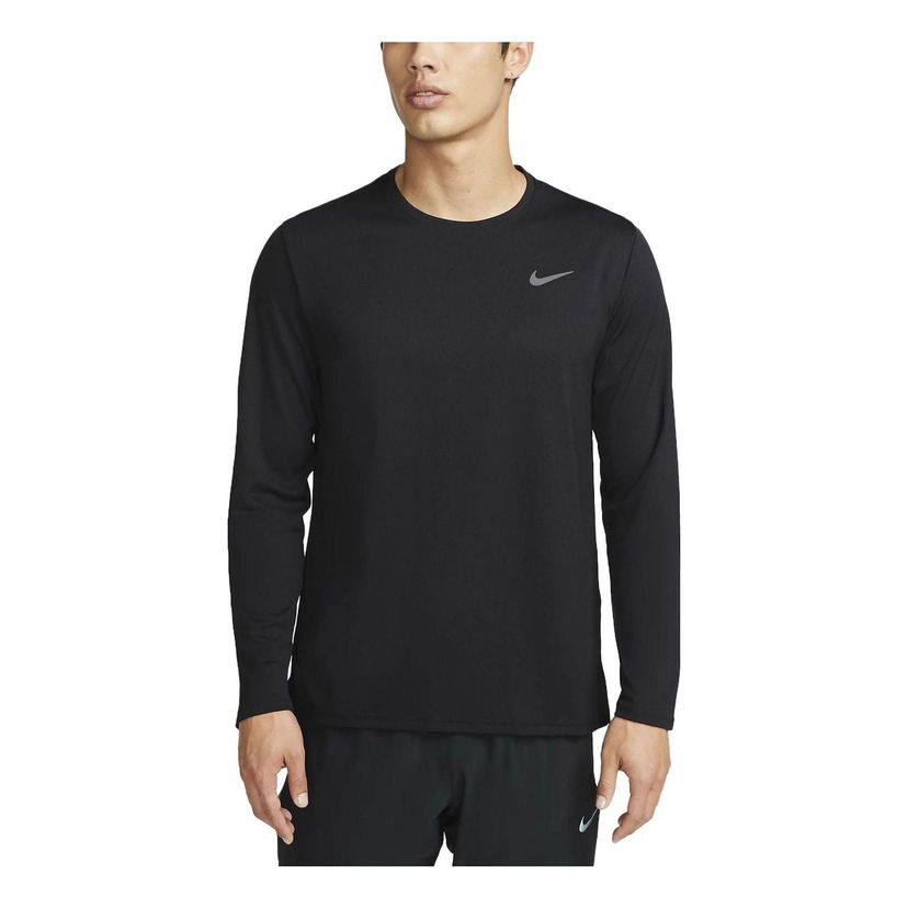 Tričko Nike Dri-FIT UV Miler Running Long-Sleeve T-Shirt Čierna | FB7071-010