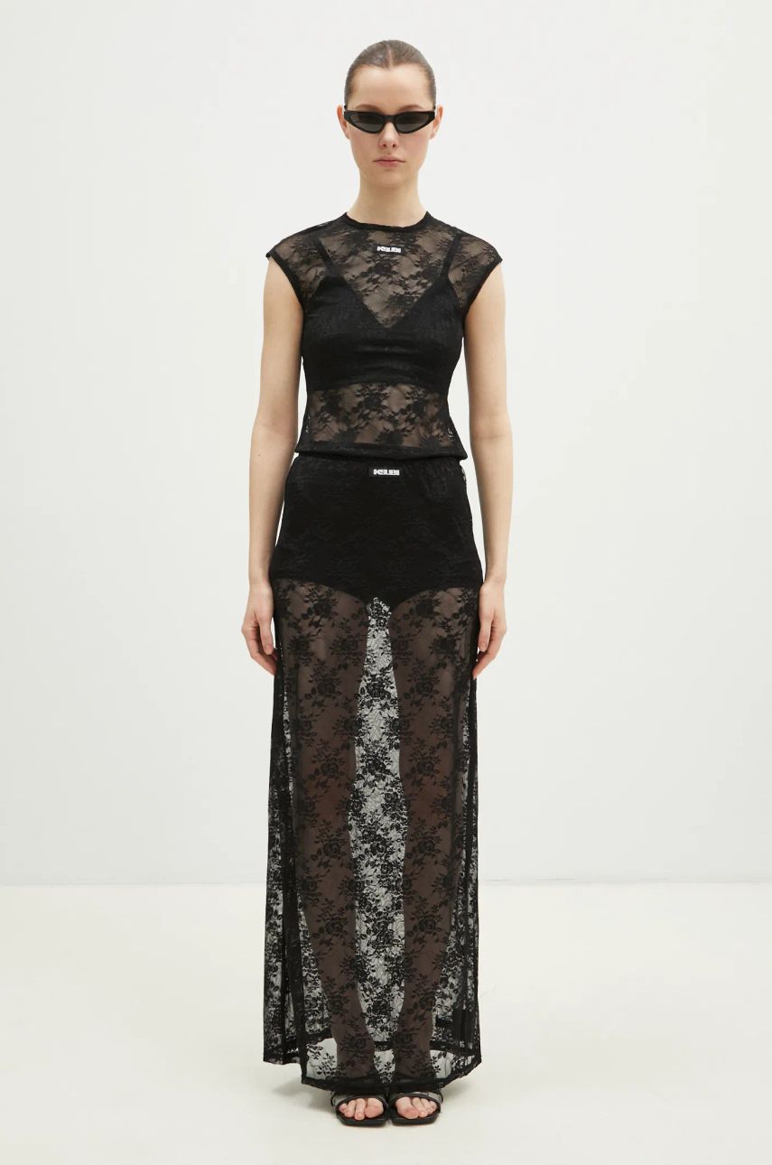 KSUBI Veneda Slip Maxi A-Line Skirt