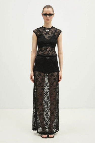 Sukňa Ksubi KSUBI Veneda Slip Maxi A-Line Skirt Čierna | WPS25SK004, 4