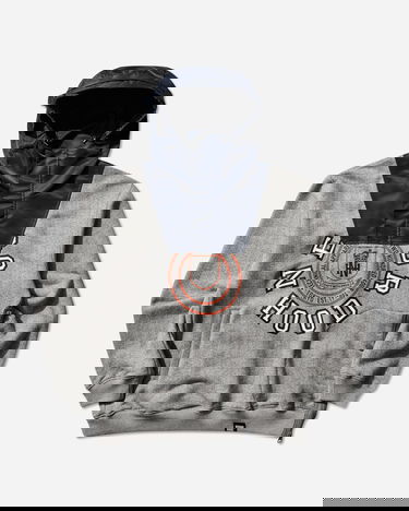 Mikina Neighborhood Combination Hoodie with Technical Apparel Crest Graphic Šedá | 252FPNH-CSM03 GRAY, 1