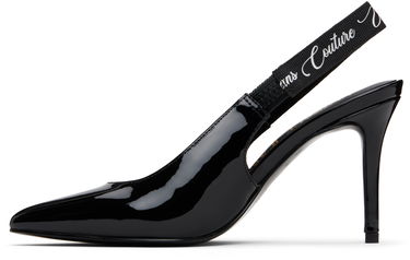 Starostlivosť o obuv Versace Versace Jeans Couture Scarlett Slingback Mid Heels Čierna | E79VA3S52_EZS859, 2