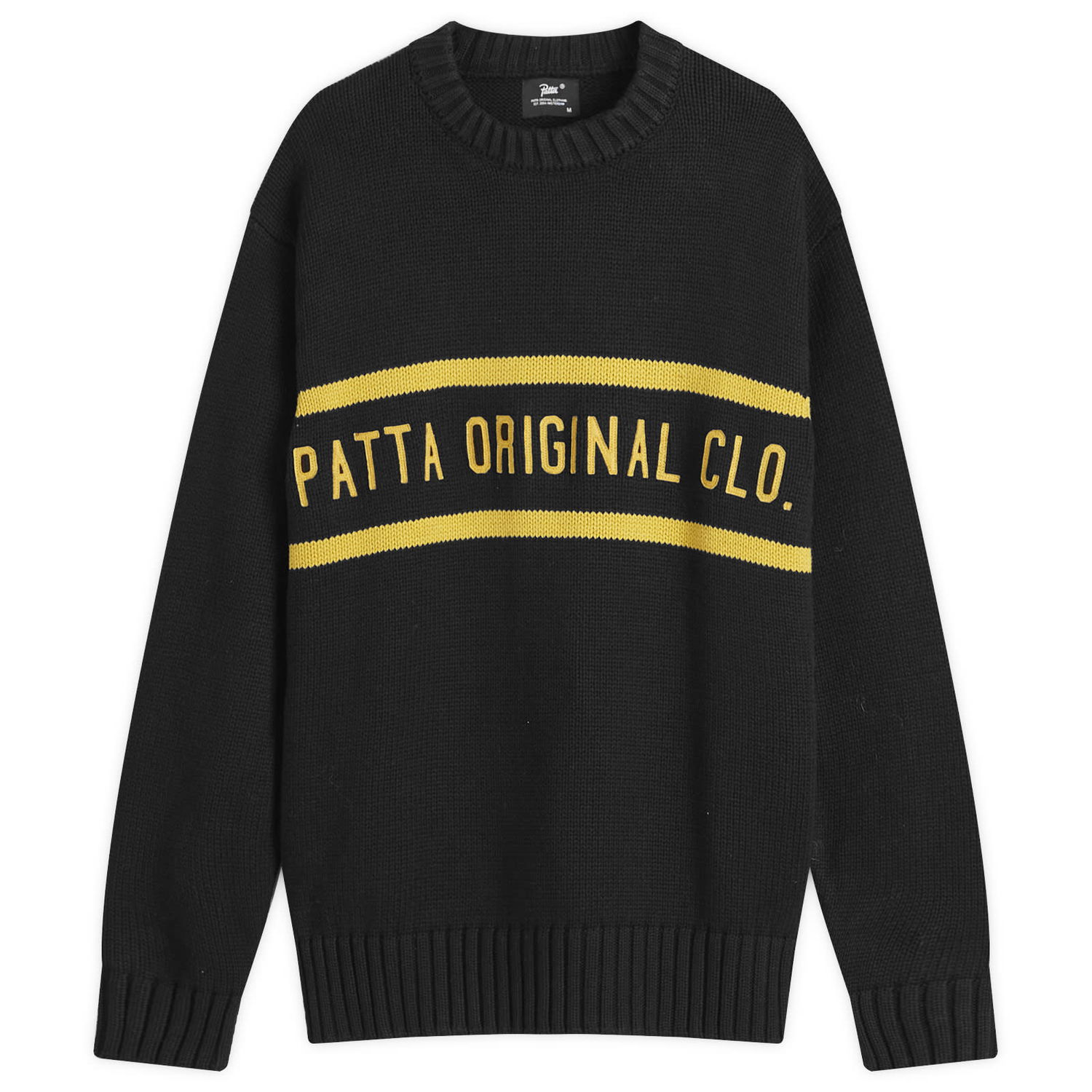 Sveter Patta Original Clothing Knitted Jumper Black Čierna | POC-AW24-7000-324-0341-001, 0