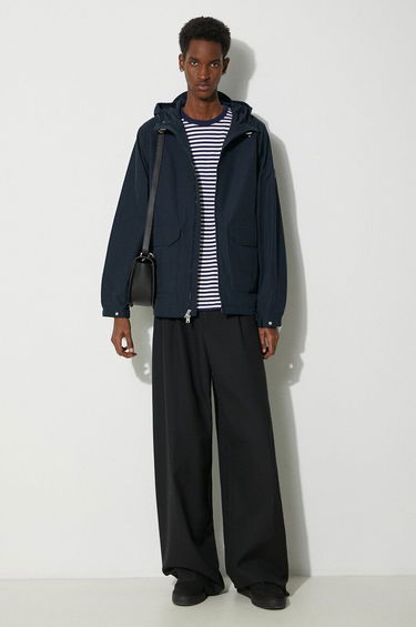 Vetrovka WOOLRICH Hooded Jacket Modrá | CFWOOU0884MRUT3662, 1