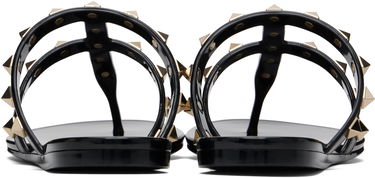 Starostlivosť o obuv Valentino Valentino Garavani Rockstud Thong Sandals Béžová | 6W2S0T84PVS, 4