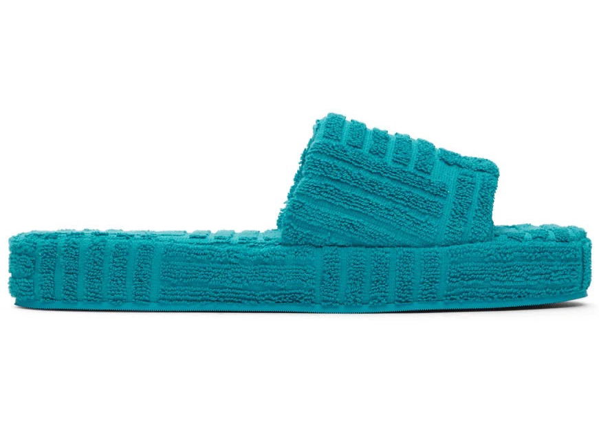 Tenisky a topánky Bottega Veneta Resort Sponge Slides Tyrkysová | 659139 V0VW0 4484, 0