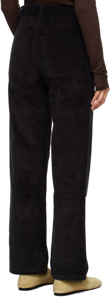 Nohavice Baserange Tajo Corduroy Trousers Čierna | TRTA-CO-WI24, 2
