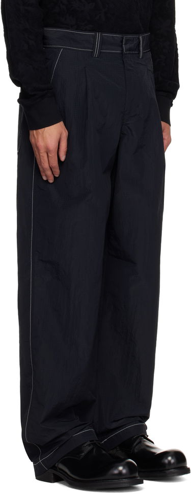 Nohavice Soulland Soulland Aidan Trousers Čierna | 51010-1307, 1
