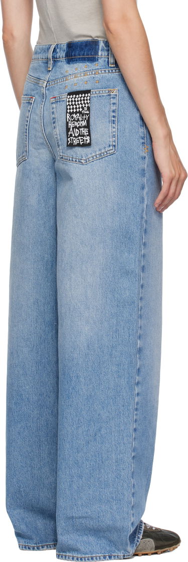 Džínsy Ksubi Baggy Horizon Jeans Modrá | WFA25DJ013, 2