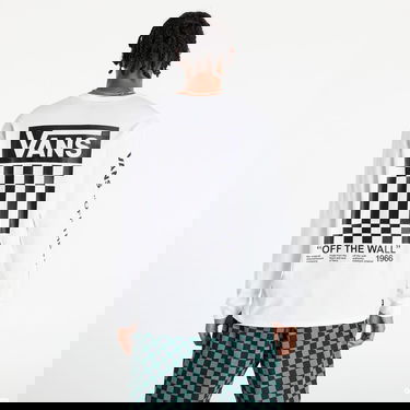 Tričko Vans Off The Wall Check Grap Biela | VN0A7S6ZWHT1, 2