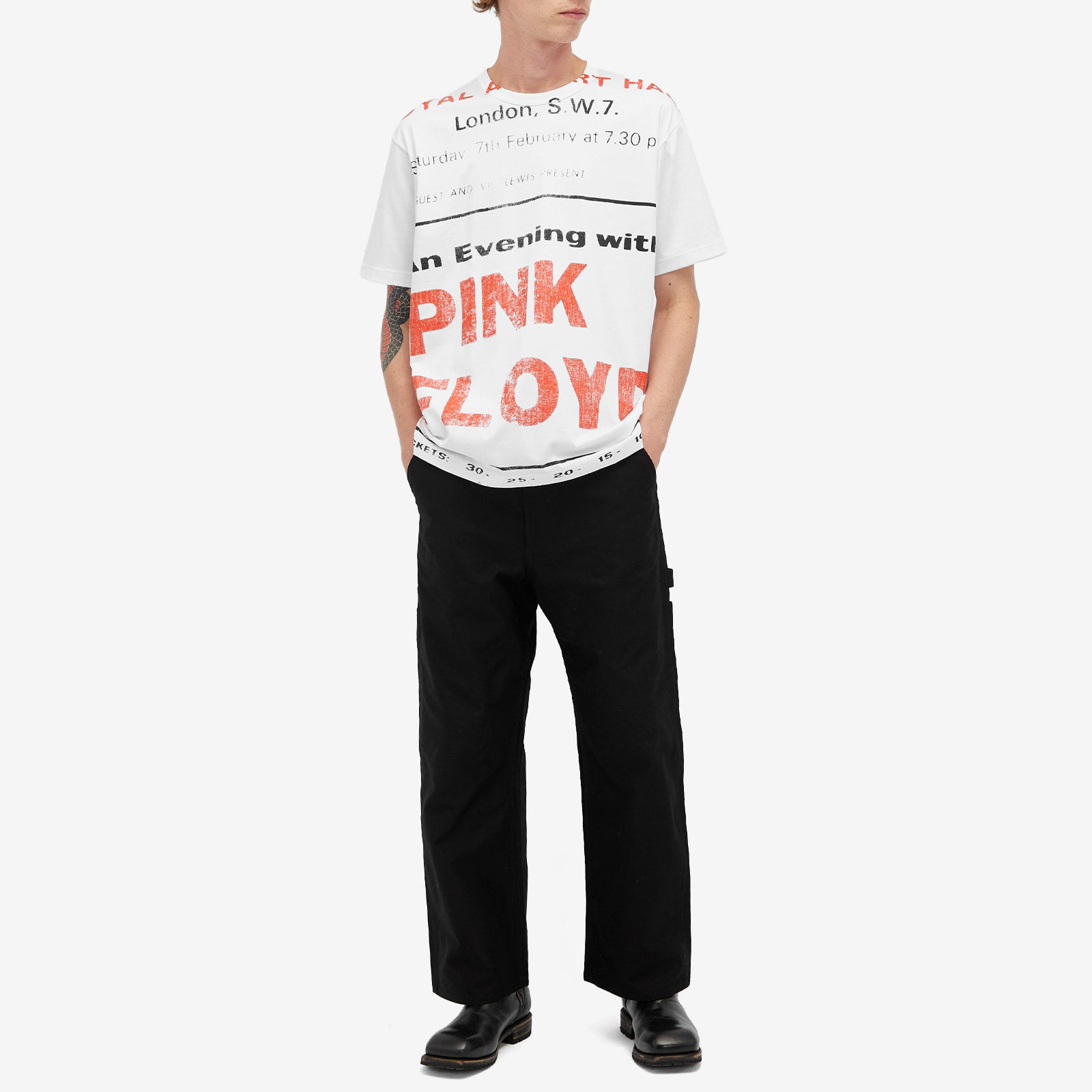 Junya Watanabe MAN x Pink Floyd Graphic Print T-Shirt, Size M