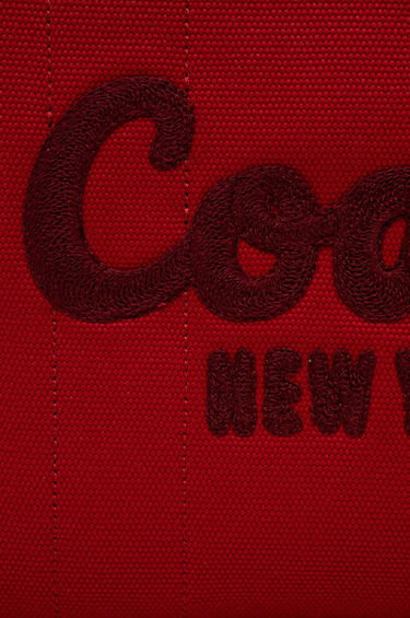 Tote bag Coach Red Canvas Tote Bag Vínová | CP158, 3