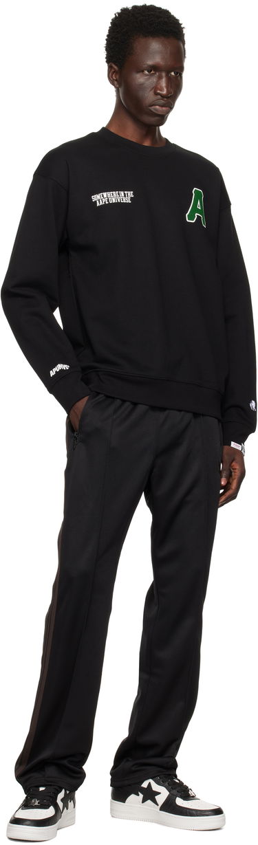 Mikina AAPE by A Bathing Ape AAPE by A Bathing Ape Sweatshirt Čierna | AAPSWMB336XXNBKX, 3