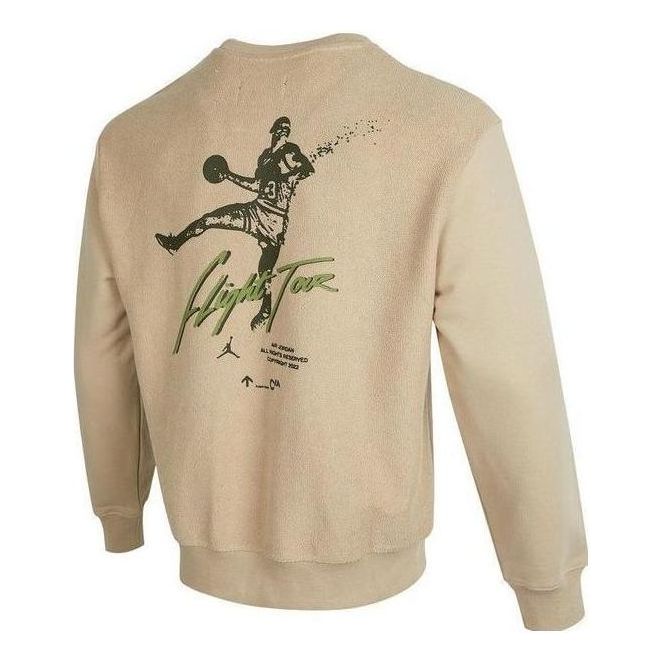 Sveter Jordan Jordan Flight Heritage Sweatshirt Béžová | DV1620-206