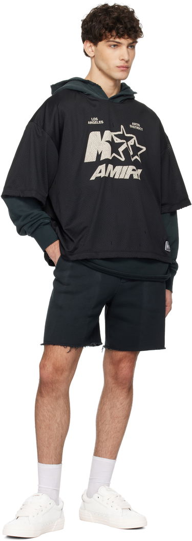 Dres AMIRI AMIRI MA Star Mesh Hoodie Čierna | AMJYHD1092, 3