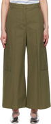 Weekend Max Mara Quiz Wide-Leg Cropped Pants