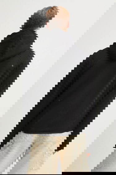 Mikina HELIOT EMIL Heliot Emil Hooded Zip-Up Jacket Čierna | PREAW25.M.08.079.BLK01, 2