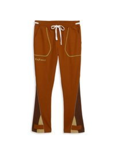 Nohavice Puma HOOPS X LAFRANCE HOLIDAY DUALITY BOTTOM PANTS Hnedá | 622827_01