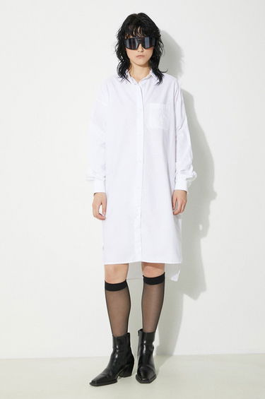 Šaty Fiorucci Fiorucci Oversize Midi Shirt Dress Biela | W01FPDSH063CO01WH01, 2