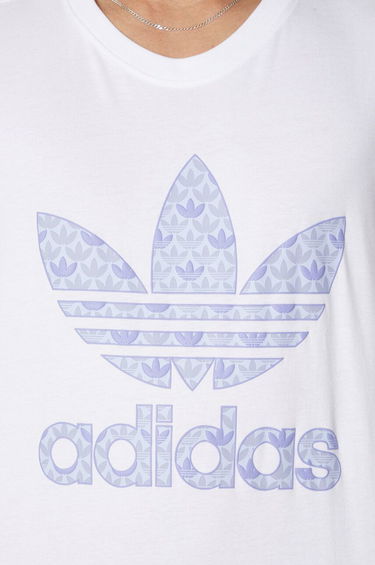 Tričko adidas Originals adidas Originals Monogram Print T-Shirt Biela | IS0205, 5