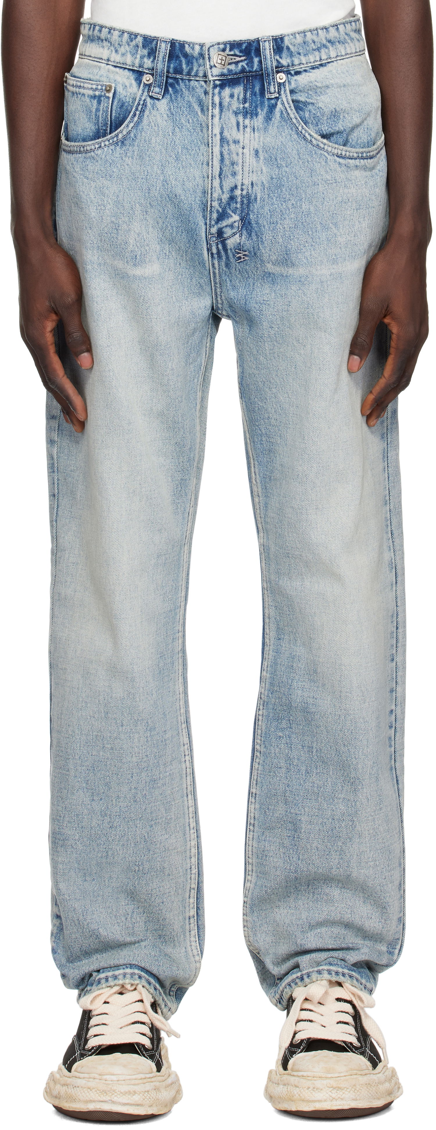 Džínsy Ksubi Ksubi Anti K Punk Jeans Modrá | MSP23DJ048, 0