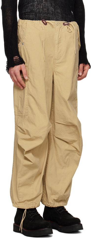 Cargo nohavice R13 R13 Balloon Army Trousers Béžová | R13WR241-R322B, 4