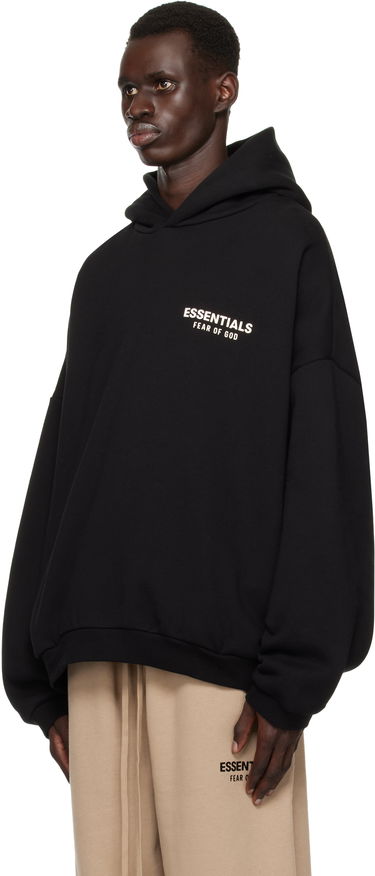Mikina Fear of God Fear of God ESSENTIALS Fleece Hoodie Čierna | 192HO246250F, 3
