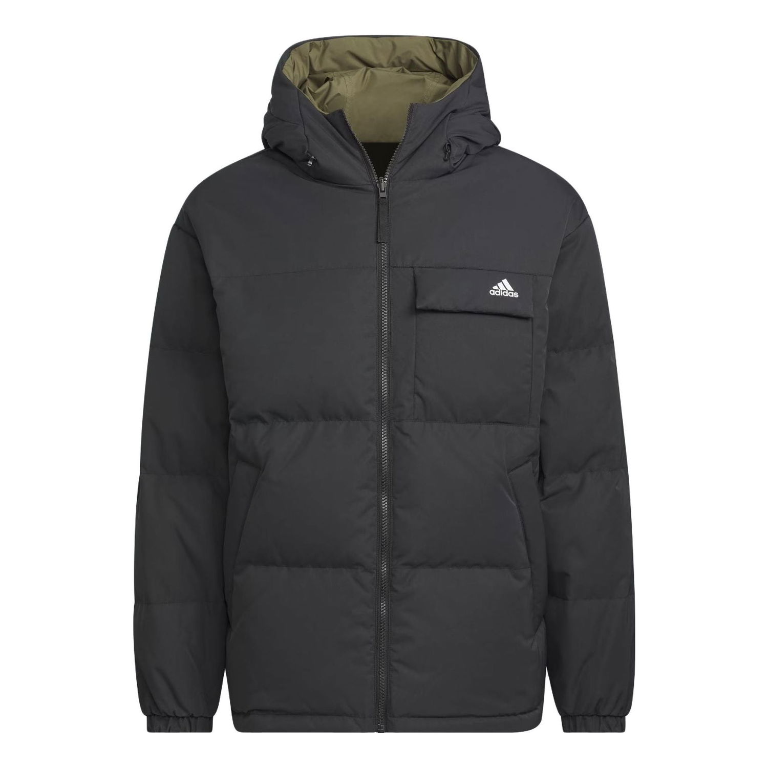 Prešívaná bunda adidas Originals Reversible Down Jacket Čierna | IV7569, 0