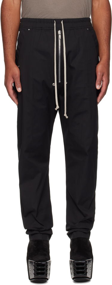 Nohavice Rick Owens Rick Owens Concordians Bela Trousers Čierna | RU02E1361 TE, 0