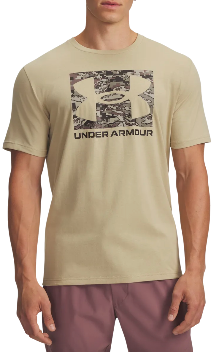 Tričko Under Armour Under Armour ABC Camo Boxed Logo Short Sleeve T-Shirt Béžová | 1361673-234