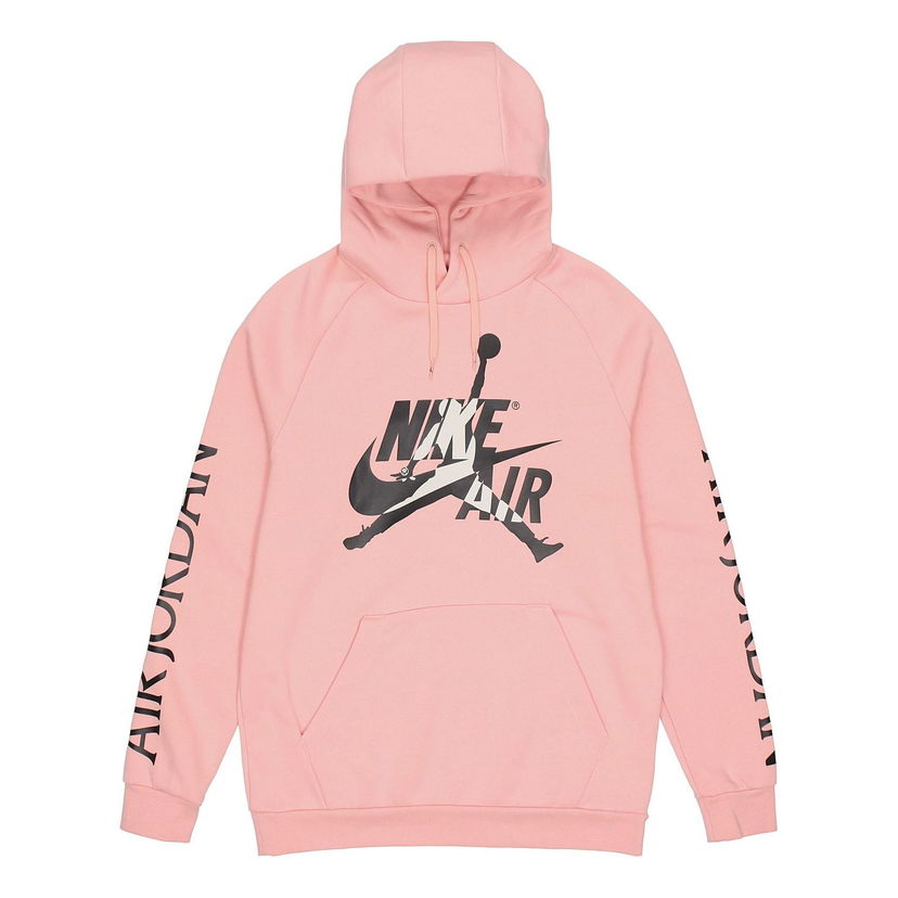 Mikina Jordan Jordan Alphabet Logo Pullover Hoodie Ružová | DH9505-648