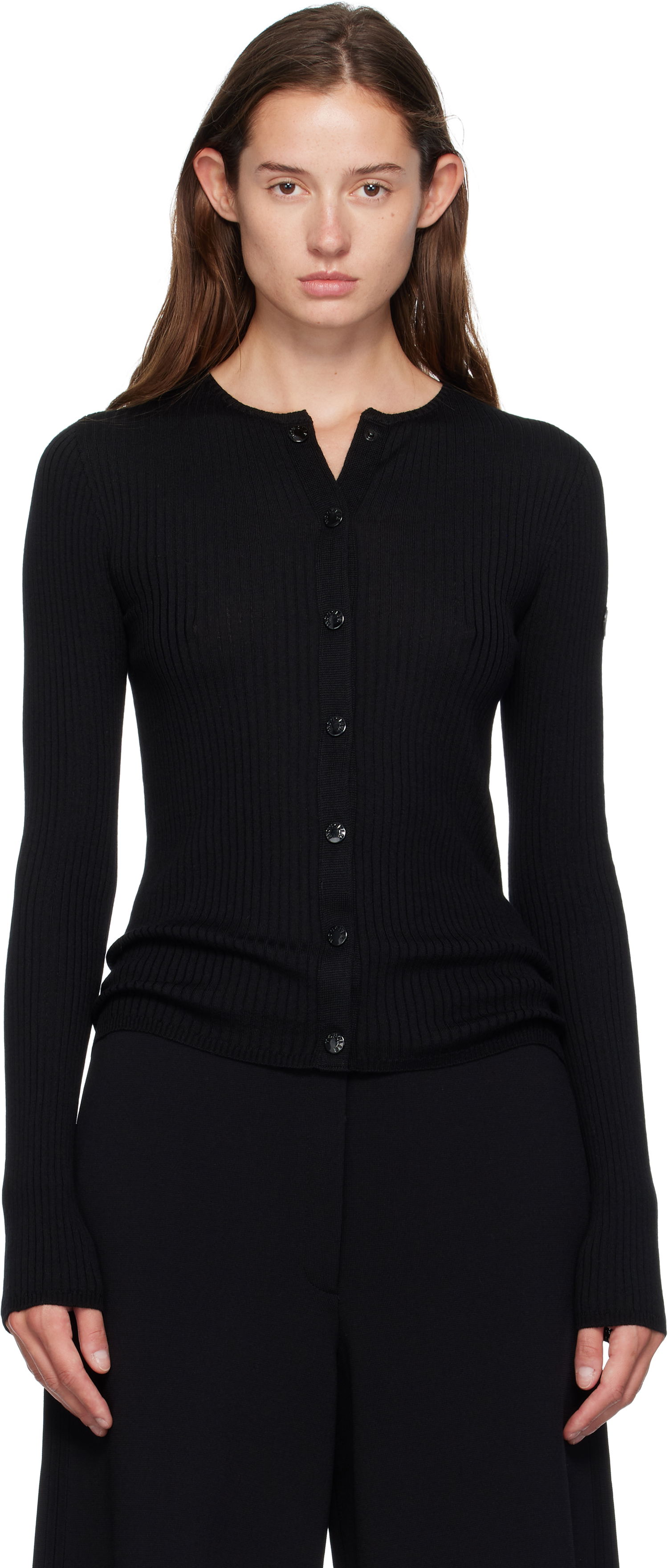 Sveter Moncler Genius x EE72 Wool Cardigan Čierna | K24039B00003M1131, 0
