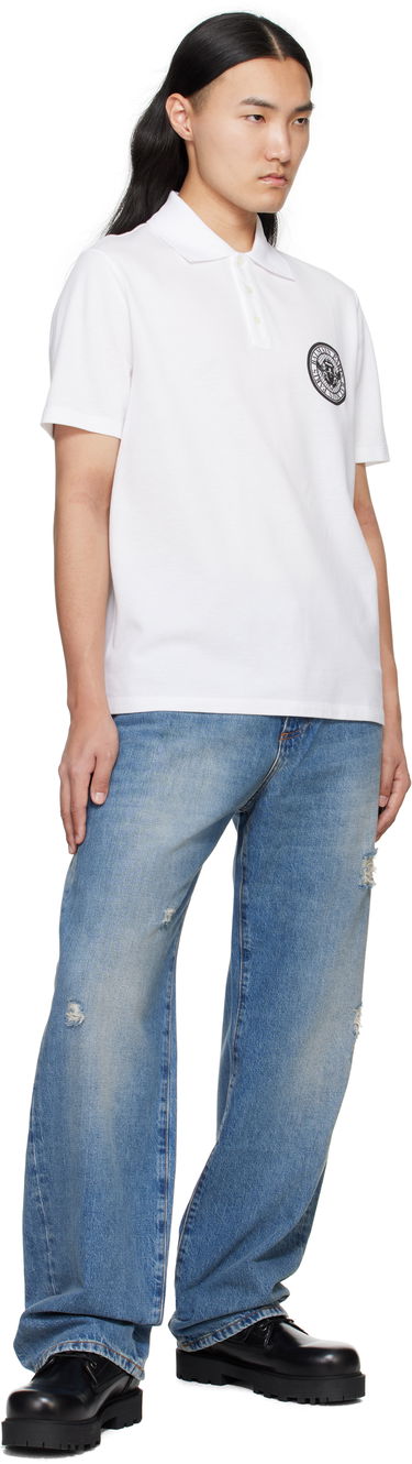 Džínsy Balmain Balmain Loose-Fit Jeans Modrá | EH1ML155DF44, 3
