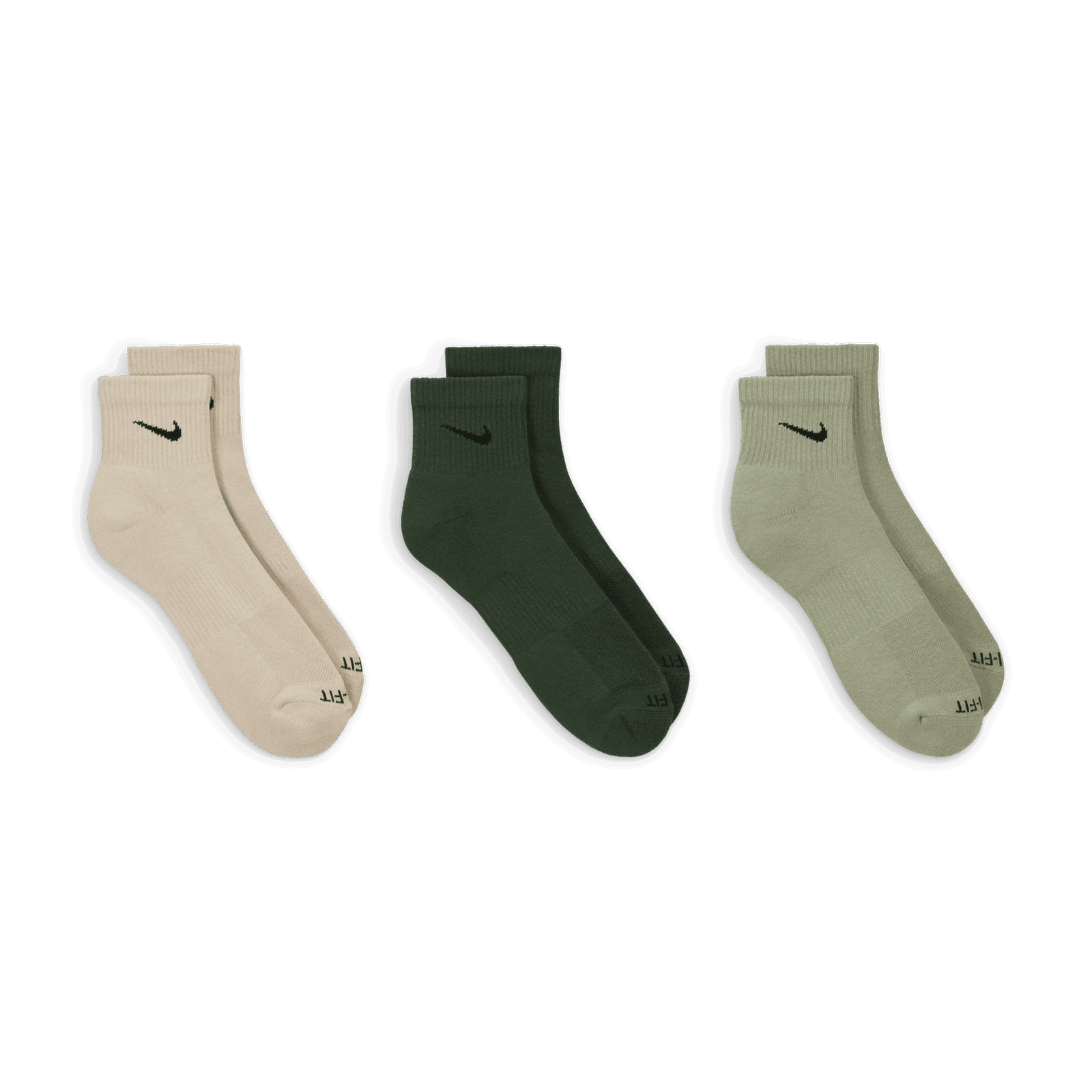 Everyday Training Cushioned Ankle Socks (3 Pairs)