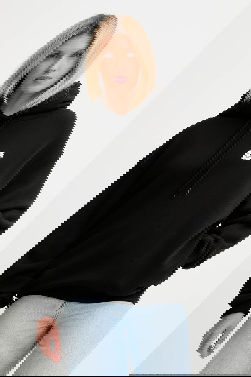 Mikina KENZO Kenzo Hoodie with Applique Čierna | FF62HO4534MB, 0