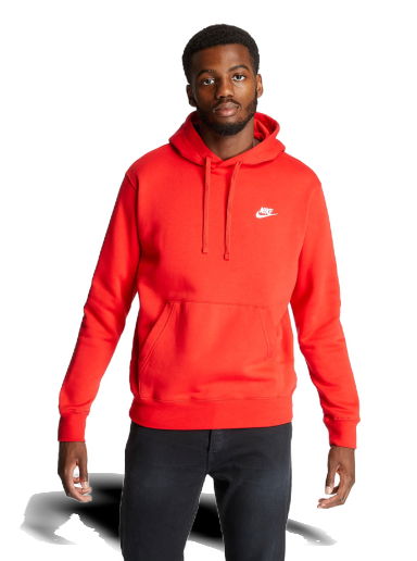 Mikina Nike Sportswear Club Hoodie Červená | BV2654-657