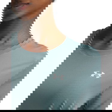 Tričko Under Armour Short Sleeve T-Shirt Tech SSC Tyrkysová | 1384231-323, 3