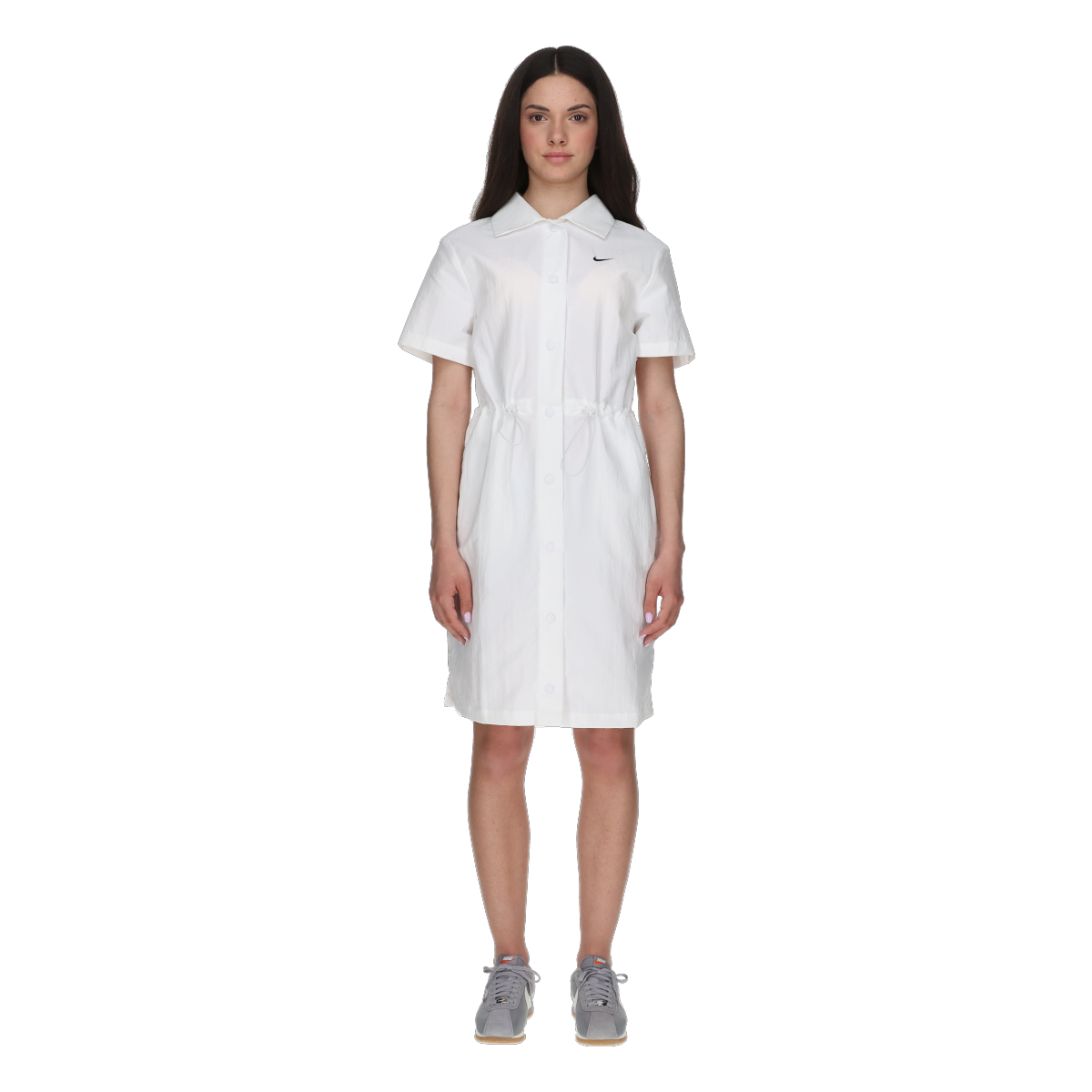 Šaty Nike Nike Sportswear Woven Dress Biela | HJ1144-100, 0