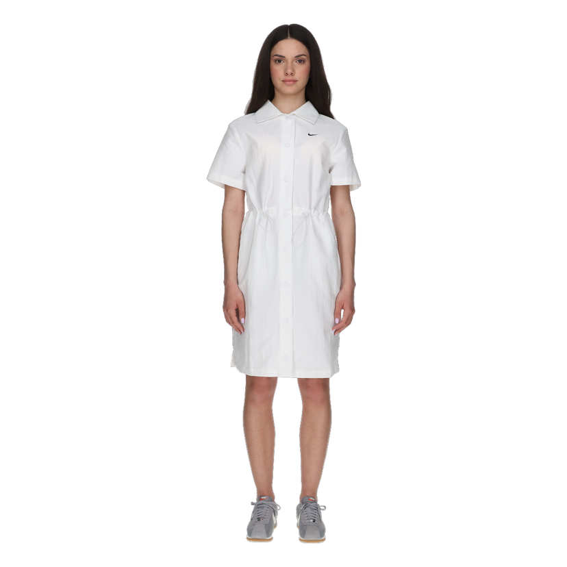 Šaty Nike Nike Sportswear Woven Dress Biela | HJ1144-100