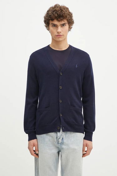 Sveter Polo by Ralph Lauren RWS  Cardigan Wool Navy | 710946144, 0
