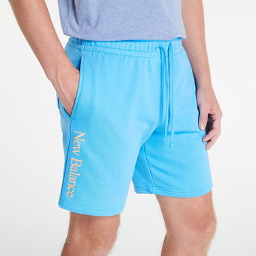 Šortky New Balance Essentials Celebrate Short Modrá | MS21503 Blue, 3