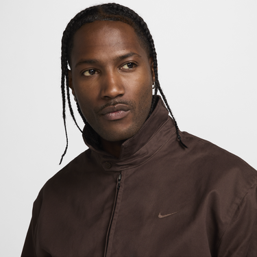 Bunda Nike Life Woven Harrington Jacket men Hnedá | FN3230-237, 4