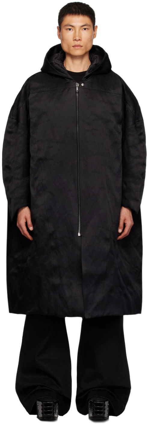 Kabáty Rick Owens Jumbo Peter Coat Čierna | RR02C7911 CDD1, 0