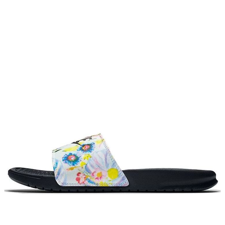 Tenisky a topánky Nike Nike Benassi Floral Print Slides Čierna | 618919-023