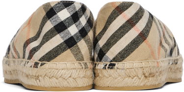 Oblečenie Burberry Burberry Check Mews Espadrilles Béžová | 8109180, 1