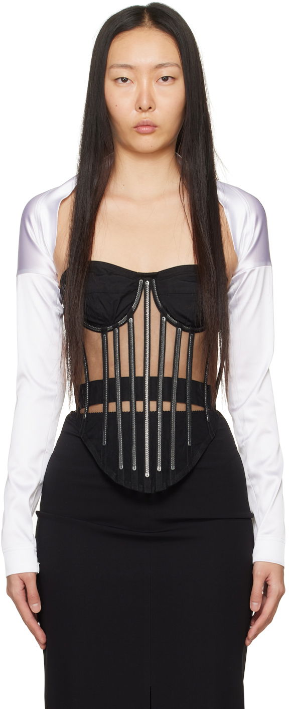 Sveter Dolce & Gabbana Kim Kardashian x Cardigan Biela | F26T0T FURHM, 0