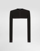 Dolce & Gabbana Wool Crepe Shrug