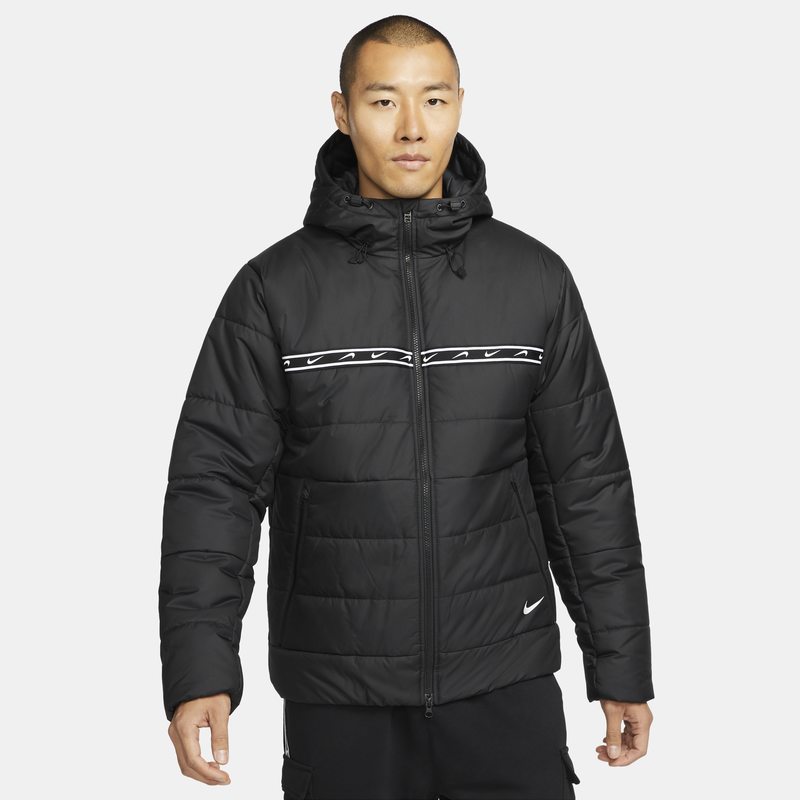 Bunda Nike Sportswear Repeat Synthetic-Fill Jacket Čierna | DX2037-010, 0