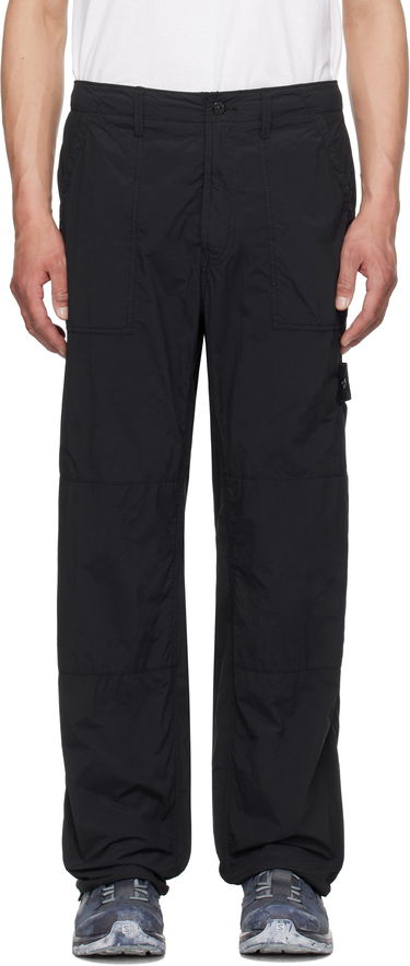 Cargo nohavice Stone Island Stone Island Nylon Ghost Trousers Čierna | K1S15 3100012 S00F6, 0