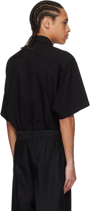 Košeľa Fear of God Fear of God Oxford Short Sleeve Shirt Čierna | FGE250-518OXF, 2